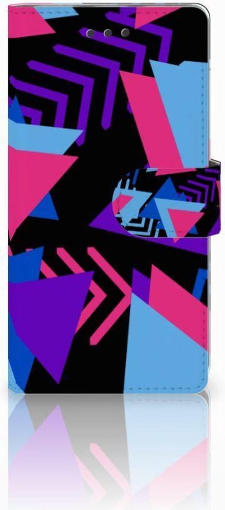 Huawei Ascend P8 Lite Book Case Funky Triangle
