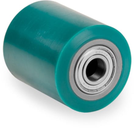 Palletrol kunststof 85x90mm met 20mm gat (K-ST/(TR-ROLL)PU)