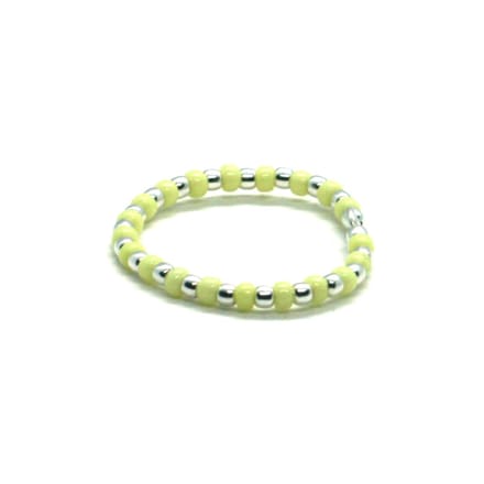 Teenring 925 sterling zilver Geel 1.5mm