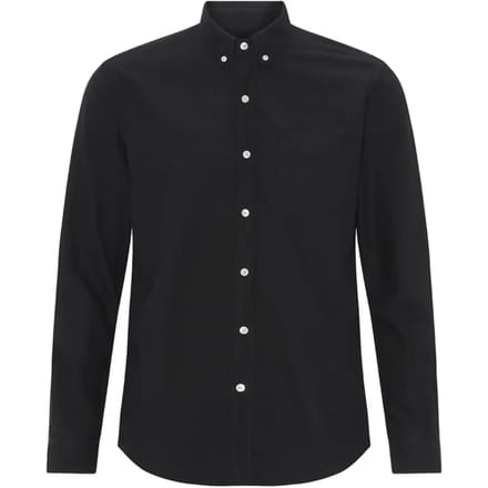 Overhemd Colorful Standard Organic deep black