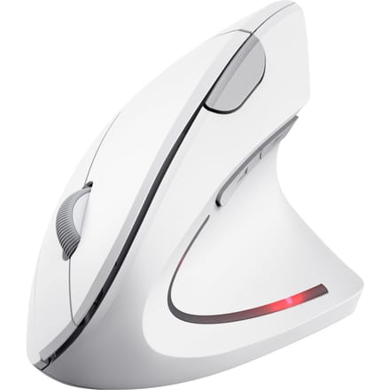 Trust Verto - Draadloze Muis - Ergonomisch - Rechtshandig - Wit