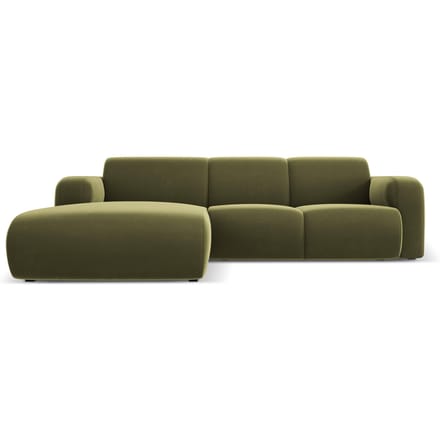 4-zitshoekbank Lola velvet links | Windsor & Co