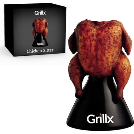 Grillx Beer Can Chicken Sitter - BBQ en Oven - Bierkip - Kamado - Barbecue