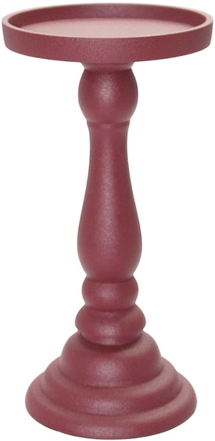 by Mooss - Paudar - Kandelaar - Red - Gepoedercoat - Metaal - 29 cm - Ã˜ 12 cm - Rood