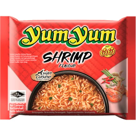 Noodlesoep garnaal