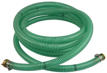 1"/25mm Zuig- + persslang met 1" AG slangtule + 1" IG 2/3 koppeling 4m