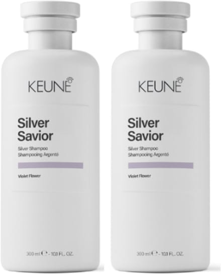 2 STUKS - Keune Care Silver Savior Silver Shampoo 300 ml