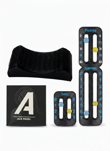 Ace Padel - Scorekeeper + Ballen raper - Combi deal