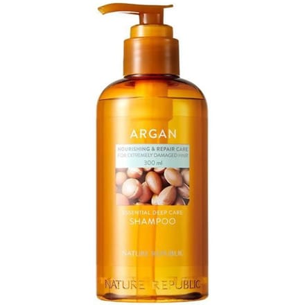 Shampoing Réparateur Hydratant Essentiel à l'Argan Nature Republic