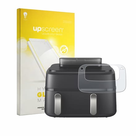 upscreen - Screenprotector voor Philips Airfryer 5000 Series NA551/00 - Folie Beschermfolie Beschermglas matte