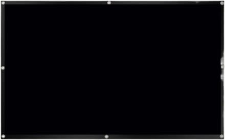 Projectiescherm Doek - Draagbaar Scherm - Film Avond Thuis - Gladde Reflectie - 100-120 Inch - Wit