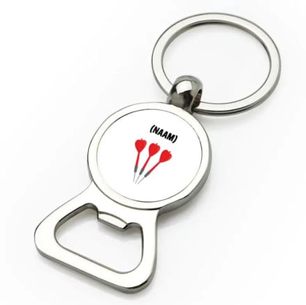 Akyol - darten met eigen naam flesopener - Dartbord - darter - sport - 9 bij 3 cm