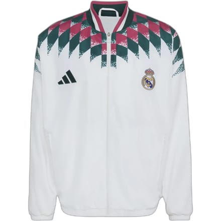 Adidas Real Madrid Trainingspakken Heren - Wit - Maat XXL - Poly Mesh