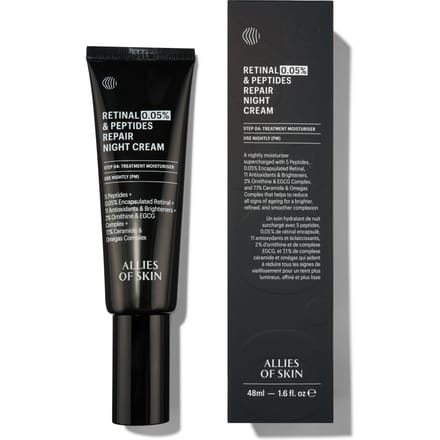 Allies of Skin Retinal 0.05% & Peptides Repair Night Cream