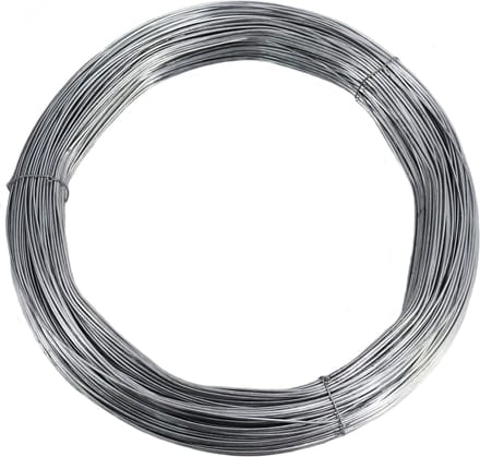 250 meter spandraad van 2,5 mm voor wildhekken, boshekken en weidehekken.
