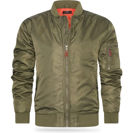 Cappuccino Italia - Heren Jas zomer Navy Seal Jacket - Groen - Maat M