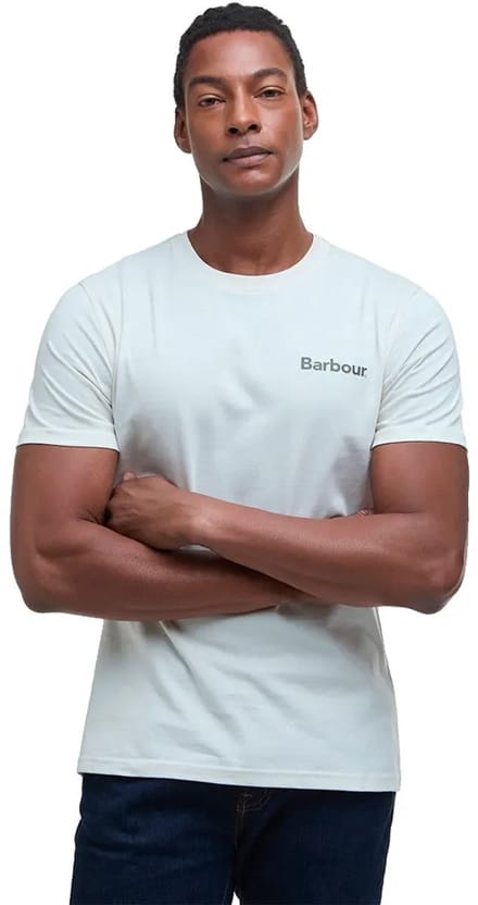Barbour Camber T-shirt Met Korte Mouwen Blauw M Man