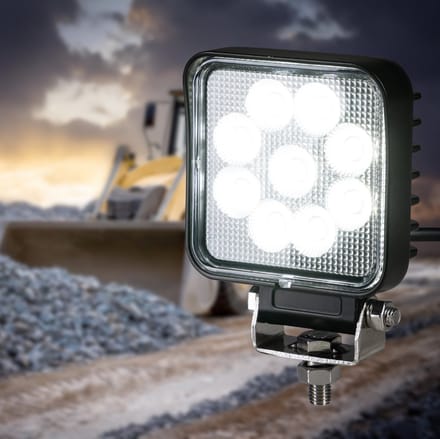LED's Work LED Schijnwerper voor voertuigen - Geschikt voor tractor, vrachtwagen, auto, bus en schip - 26W