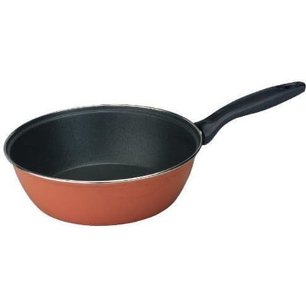 Ibili 916526 Diepe Koekenpan met Steel oranje