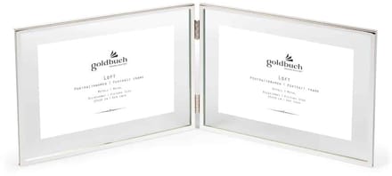 Goldbuch - Dubbele Fotolijst Loft – 2* 15x10 cm – Zilver