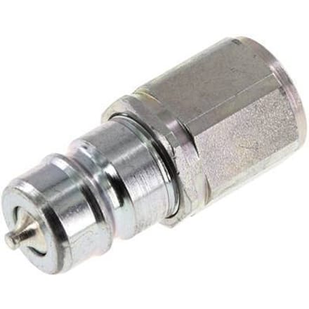 Stalen DN 10 Hydraulische Koppeling Insteeknippel G 3/8 inch Binnendraad ISO 7241-1 A D 17.3mm