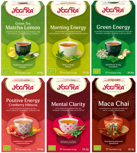 Yogi Tea Nine-2-Five - 6 pakjes x17 theezakjes - Work Boost