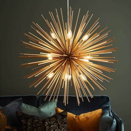Markslöjd Hanglamp Soleil in goud