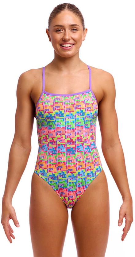 Funkita Single Strength Zwemkleding Veelkleurig AUS 12 Vrouw