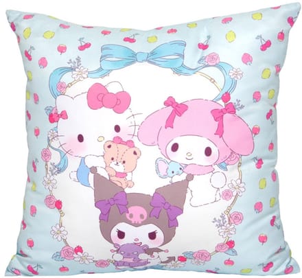Sakami Merchandise Sanrio Pillow Hello Kitty & Friends Fluffy 35 x 35 cm Kussens