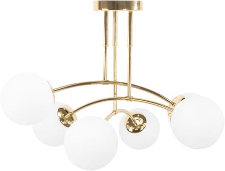 Toolight App1577-5Cp Hanglamp - Gouden - 75X75X50Cm