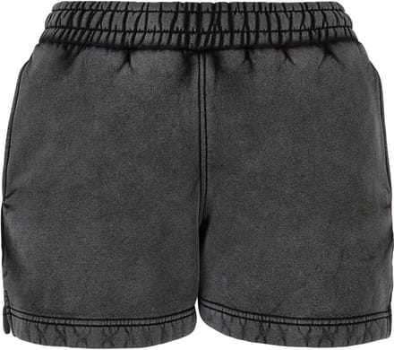 Urban Classics - Stone Washed Korte broek - 5XL - Zwart