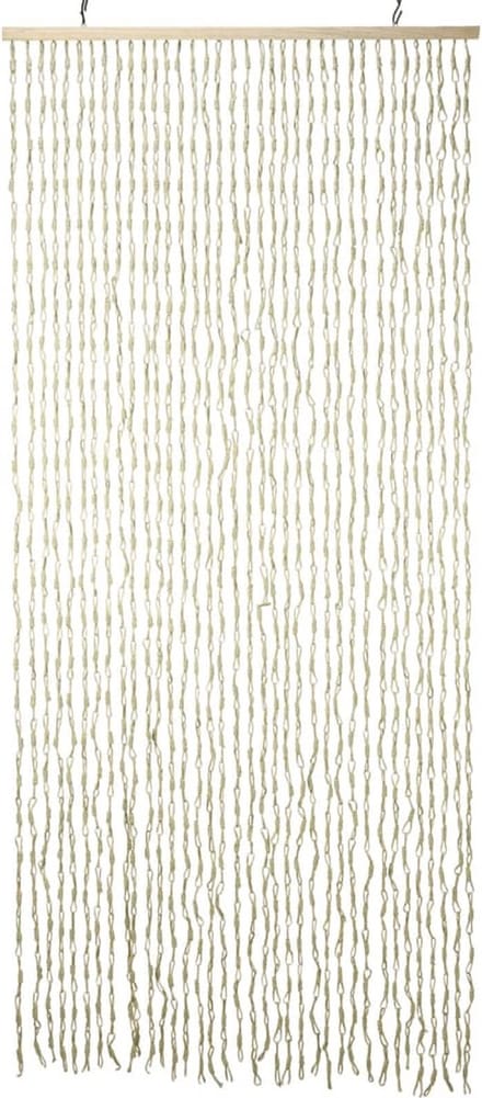 H&S - Collection - Deurgordijn - 90x200 - cm - bamboe - naturel