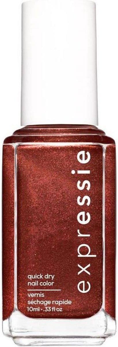 essie - expressie - 270 misfit right in - rood - sneldrogende nagellak - 10ml