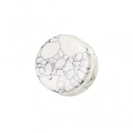 16 mm Double-flared plug howlite - LMPiercings