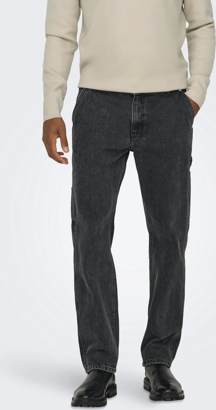 ONLY & SONS Regular fit ONSEDGE Mid waist Straight fit Jeans