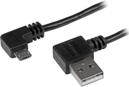 StarTech.com Micro-USB Cable with Right-Angled Connectors - M/M - USB cable - 2 m