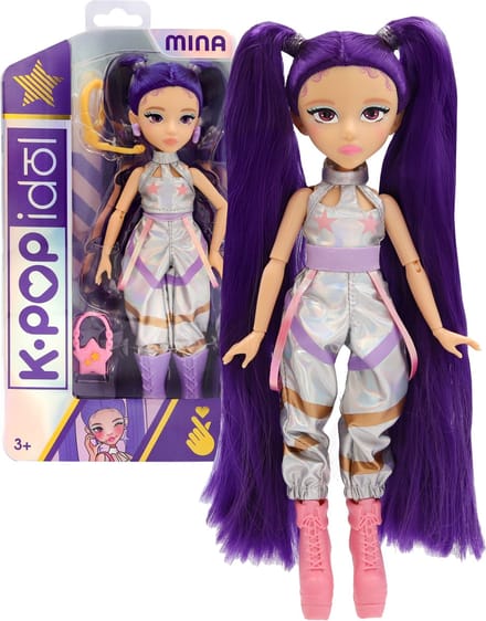 K-Pop Idol Fashion pop Mina - K-Pop Modepop - Incl. accessoires - 25 cm