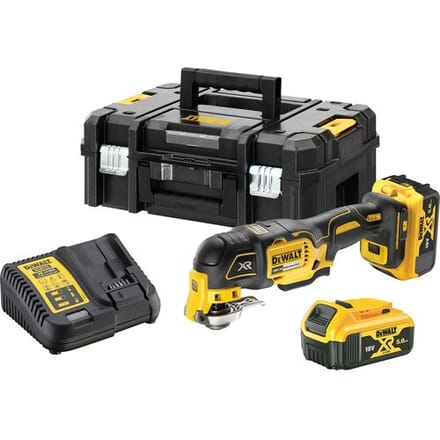 DeWALT DCS356P2-QW XR accu oscillerende multitool 18V - 5,0Ah Li-ion