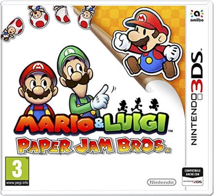 Nintendo Mario and Luigi: Paper Jam, 3DS Standaard Italiaans Nintendo 3DS