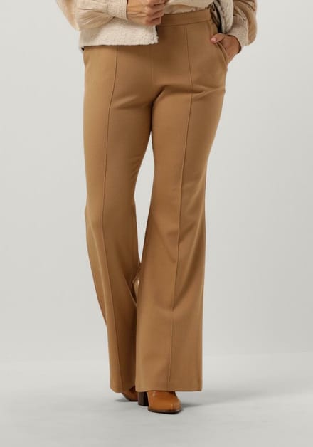 Ruby Tuesday Rogene Belt Bottom Pants Dames - Chino - Pantalon - Bruin - Maat 42