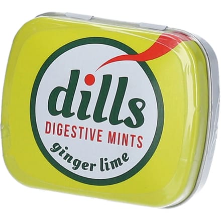 Dills Digestive Ginger & Lime Mints 15 Bonbons