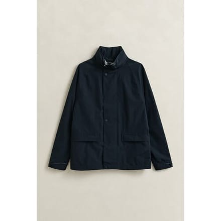 Gant Solid Color Sailor Jacket Navy / male