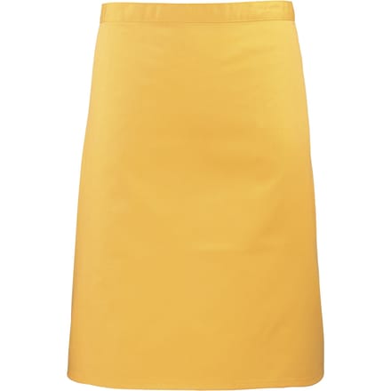 Premier Dames/Dames Mid-Length Apron (Pakket van 2) (Zonnebloem)