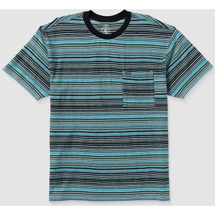 Volcom Slide Stone Crew T-Shirt blauw