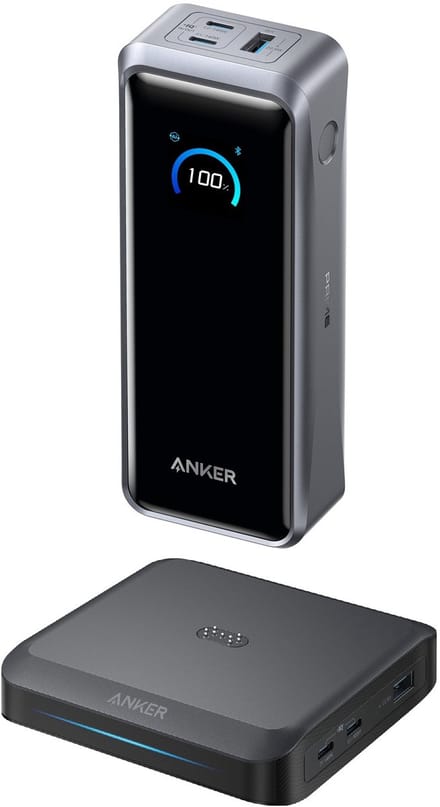 Anker Prime Power Bank, 26.250mAh + Anker-oplaadstation