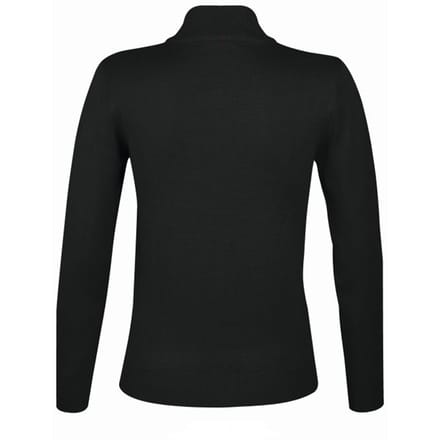 SOLS Vrouwen/dames Gordon Full Zip Cardigan (Zwart)