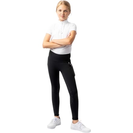 Horze Gillian Full Seat Compressie Tights, kinderen