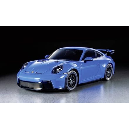Tamiya Modelbouwpakket Auto - 58712 RC Porsche 911 GT3 (992) TT-02 - Certificaat RC Plastic - 1:10 - Modelbouw