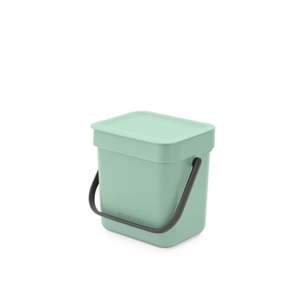 Brabantia Afvalbak Sort & Go - Kunststof - Jade Green - 18.8x13.9x18.1cm - 3l