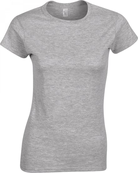 Gildan - Softstyle® Women´s T- Shirt - Sport Grey (Heather) - S